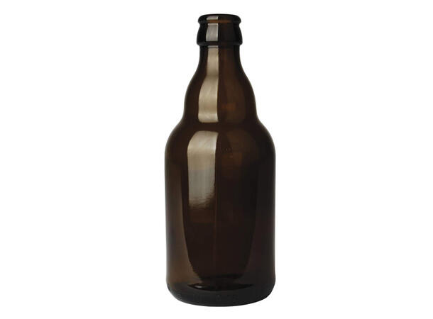 Flaske Steinie Belgisk 0,33 liter 26 mm kronekapsel 
