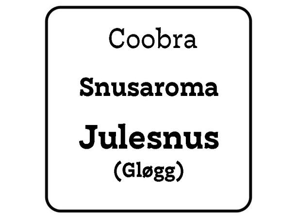 Snusaroma Julesnus - (Gløgg) Coobra 
