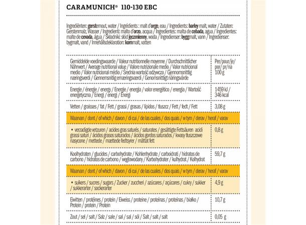 Caramunich Type 2 - 1kg Hel 110-130 EBC / 41,9-49,5 L