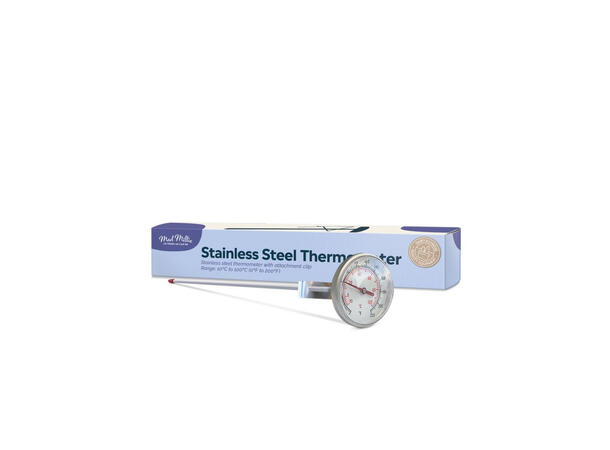 Klokketermometer 24 cm m/klips 