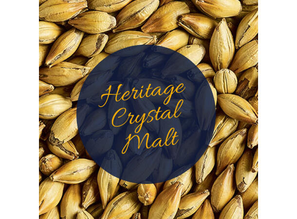Heritage Crystal Malt 180 EBC / 68 L -  Medium karamellmalt 
