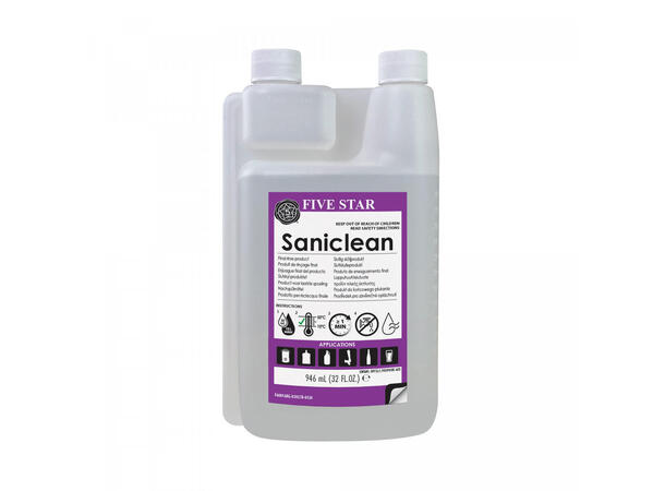 Saniclean 32oz (9,4 dl) Desinfiseringsmiddel 