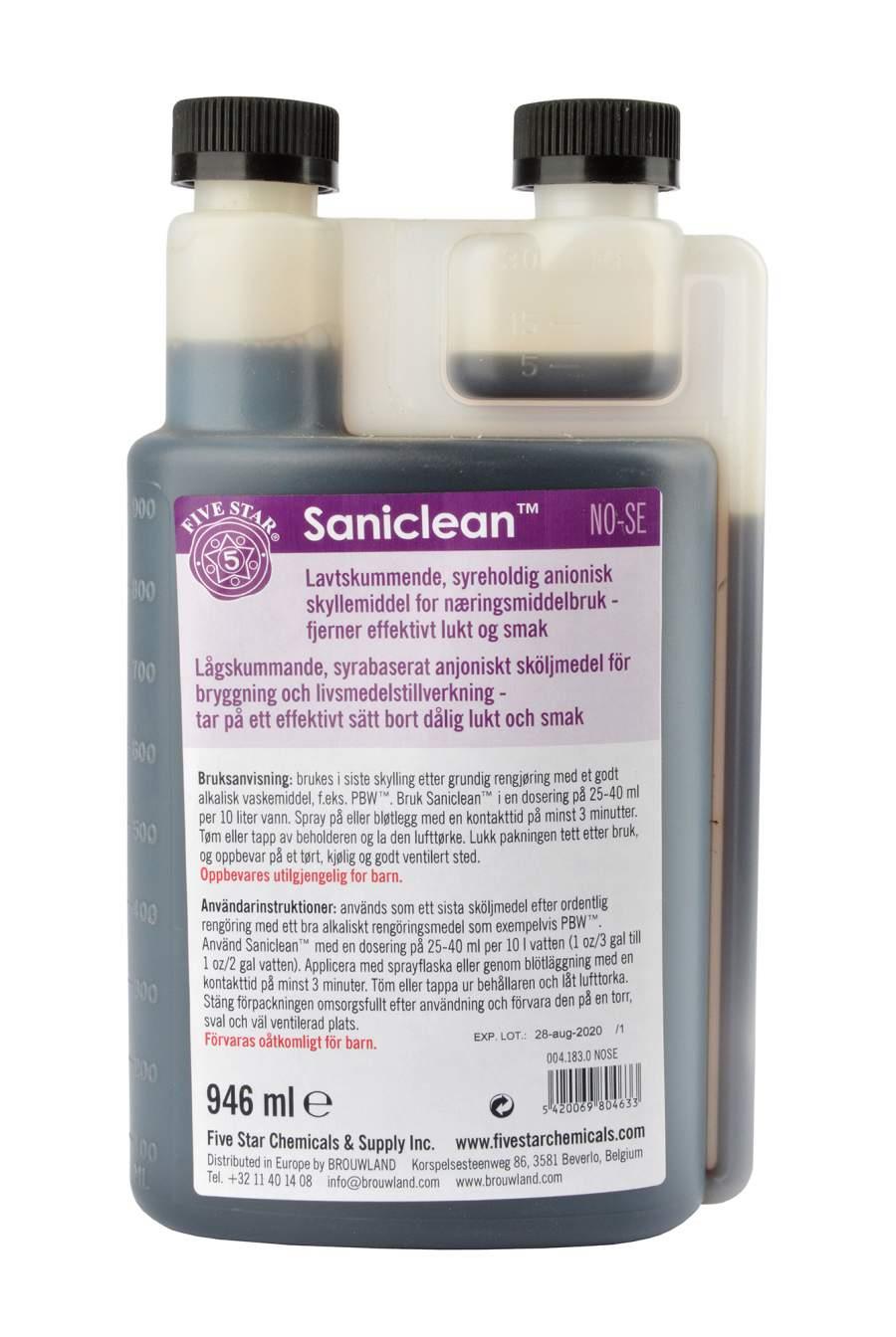 Saniclean 32oz (9,4dl) - Strømmen Hjemmebrygg AS