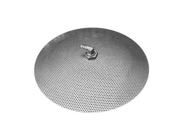 Silbunn 12'' (30,5 cm) Falsk bunn inkl. nippel 