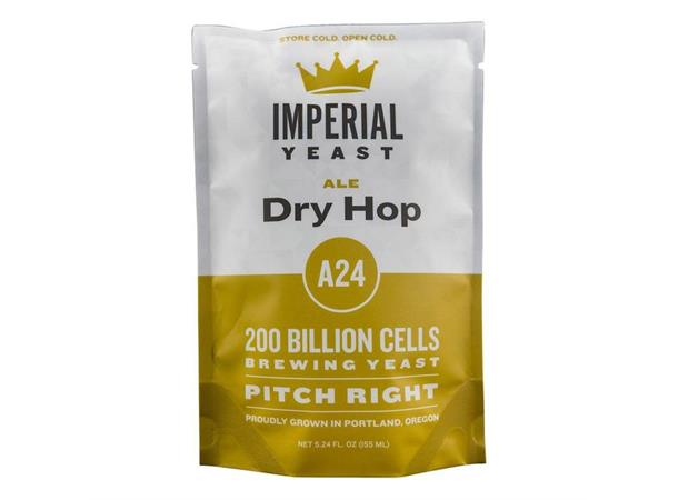 A24 Dry Hop - Prod. 4.April.2024 Imperial Yeast - Best før 4 August 2024