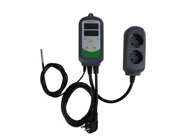 Inkbird ITC-308 Temperaturkontroller Kjøle/Varme - 2000W - Strømmen  Hjemmebrygg AS