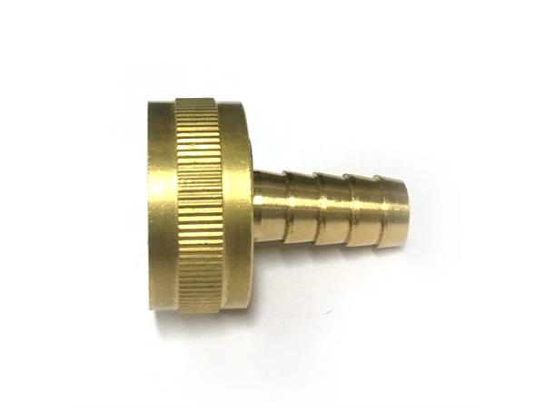 Slangenippel 3/4"->3/8" slange 