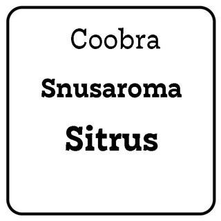 Snusaroma Sitrus 25ml Coobra