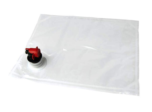 Bag in Box pose 3L - klar For vin, saft og juice - vinpose 
