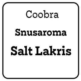 Snusaroma Salt Lakris 25ml Coobra