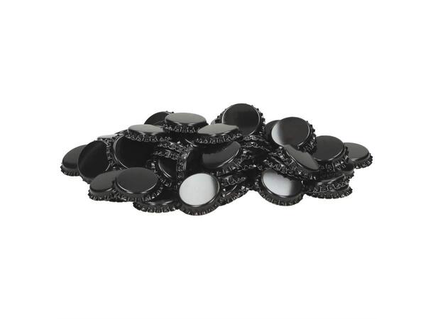 100 pk Sorte OksyCaps 26 mm Oksygenabsorberende flaskekapsler 