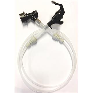 Picnic Tappekran Komplett med Ball-lock og skumdempende slange