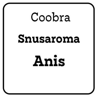 Snusaroma Anis 25ml Coobra