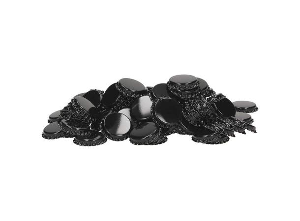 29 mm Flaskekapsler Sort 50stk 50stk Ølkapsler 