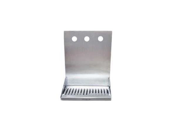 Drip Tray Shank Mounted (3 kraner) Dryppbrett med sluk 
