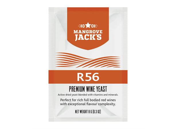 R56 - Premium Wine Yeast Perfekt for Røde Viner og Fruktviner 