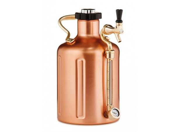 uKeg 128 Copper-Plated (3,8L) øloppbevearing - øltapping