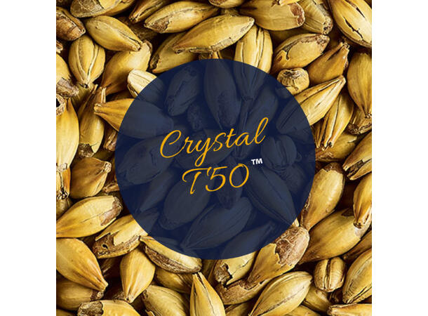 Crystal T50 130 EBC / 50 L - Medium krystallmalt 