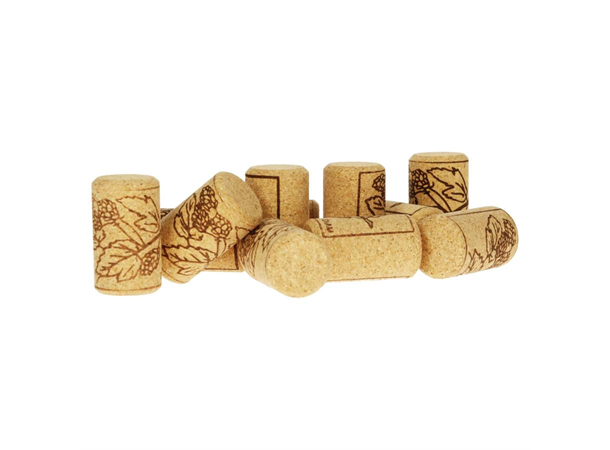 Ølkorker 44x25,5mm 100 stk Beer corks DIAM 44x25,5mm 100 pcs 