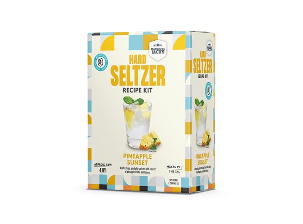 Pineapple Sunset Hard Seltzer - BF 07/22 Mangrove Jack's 19 liter