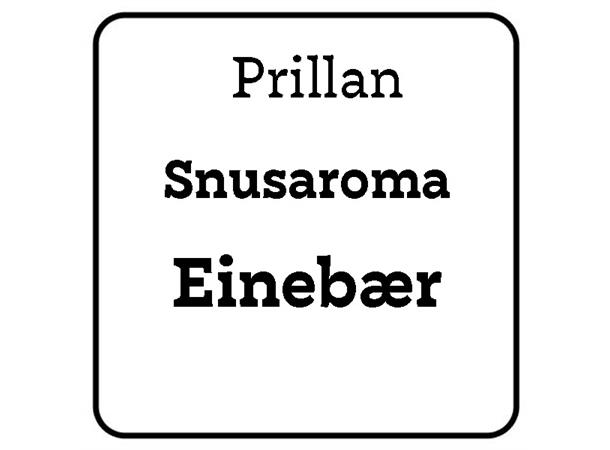 Prillan Snusaroma Einebær 25ml Snusaroma 