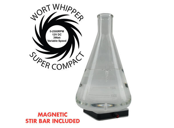 Wort Whipper Magnetrører fra Kegland, for opptil 3L gjærstarter 