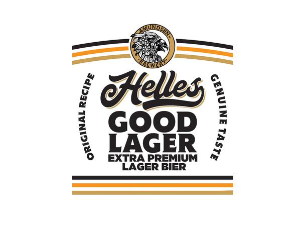 Amundsen Helles Good Lager Tysk Lager Allgrain ølsett, 25 liter 