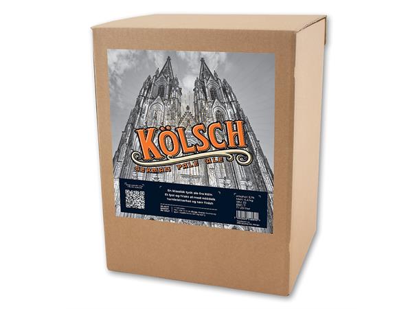 Kölsch allgrain ølsett Klassisk tysk ale fra Köln 