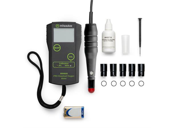 Milwaukee MW600 PRO Oksygenmåler Dissolved Oxygen Meter 
