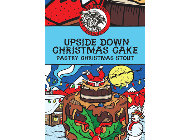 Barrel Aged Upside Down - Christmas Cake Amundsen Allgrain ølsett 20 L / Juleøl 