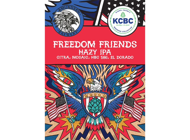 Freedom Friends - Hazy IPA Amundsen Allgrain ølsett 25 L 
