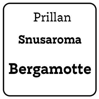 Prillan Snusaroma Bergamotte 25ml Snusaroma