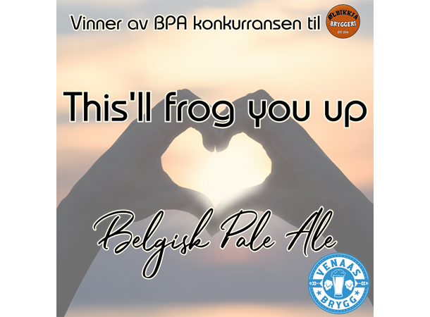 This'll frog you up Allgrain ølsett 21 L, Belgisk Pale Ale 