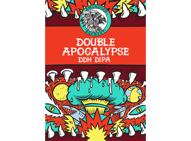 Double Apocalypse DDH DIPA Amundsen Allgrain ølsett 20 L