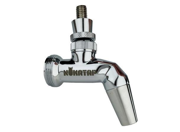 Nukatap Tappekran - Blankpolert Rustfritt stål 