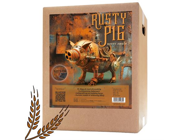 Rusty Pig Hoppy Amber allgrain ølsett Passer utmerket til BBQ og Pizza! 