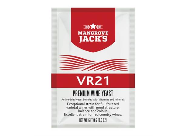 VR21 - Premium Wine Yeast Ideell for Fruktige og Aromatiske Viner 