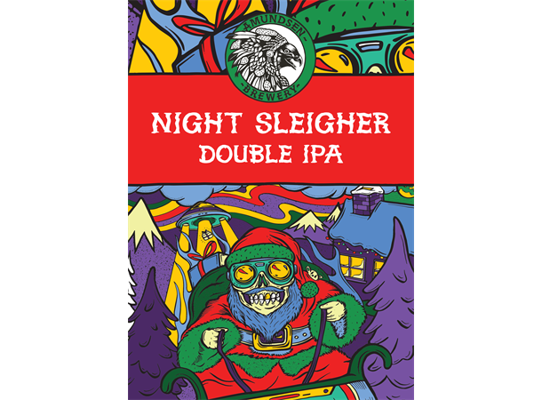 Night Sleigher - Hazy Double IPA Amundsen Allgrain ølsett 20 L / Juleøl 