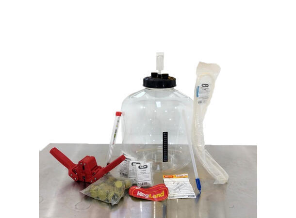 FermZilla Flat Bottom 30L Starter Kit Startpakke for gjæring og flasking 
