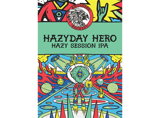 HazyDay Hero Session IPA Amundsen Allgrain ølsett