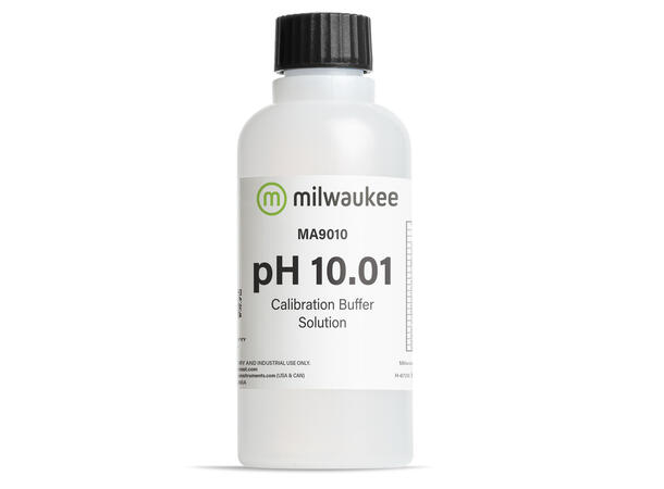 Milwaukee pH 10.01 Buffer 230 ml Kalibreringsvæske for pH-meter 