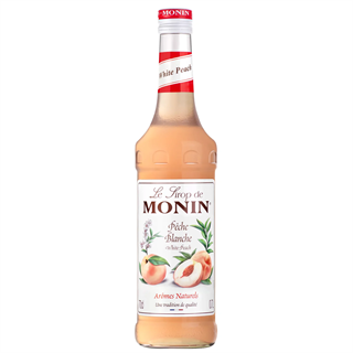 Monin Hvit Fersken 70 cl White Peach / Peche Blance