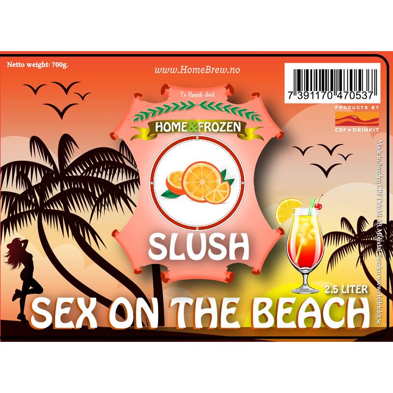 Frozen Sex On The Beach Slush 2 5 Liter Strømmen Hjemmebrygg As
