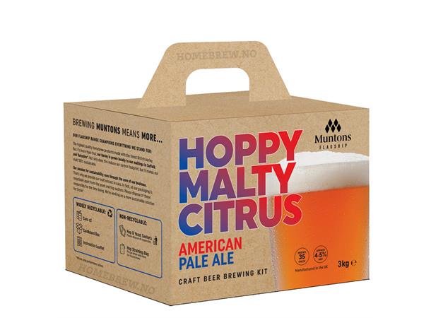 Muntons Flagship American Pale Ale 3kg Hoppy Malty Citrus Ekstraksett