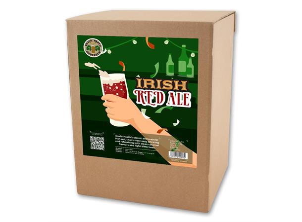 Irish Red Ale allgrain ølsett oppskrift fra David Heath 