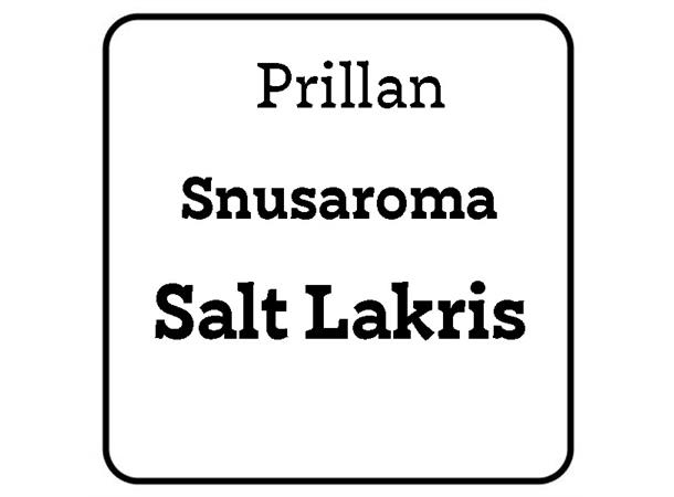 Prillan Snusaroma Salt Lakris 25ml Snusaroma - Salt Lakris 