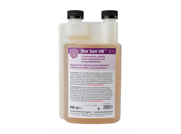 Star San 946 ml (32 Oz) Desinfiseringsmiddel 