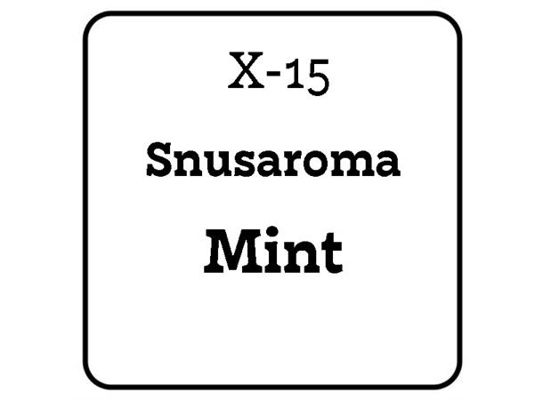 X-15 Snusaroma Mint Snusaroma