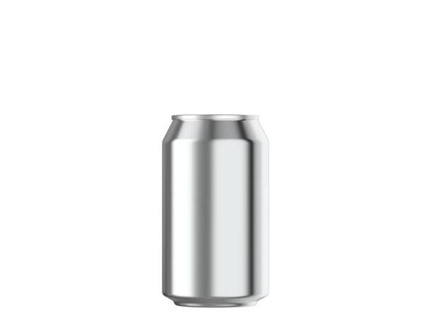 330 ml Ølboks sølv - 24 stk 