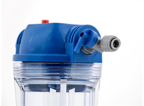 Filtersystem med 1 mikron filter for filtrering av øl 